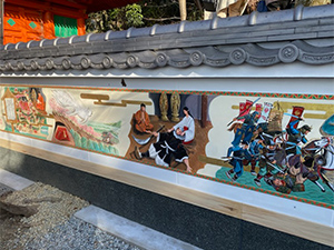 壁画の春子姫伝説