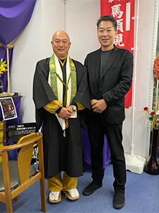 福勝寺の浦住職