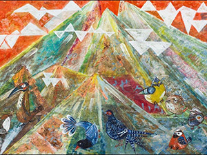 田村画伯の絵画