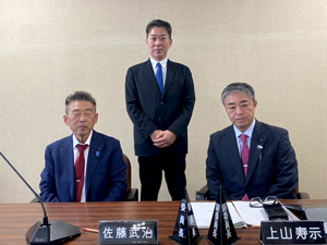 建設委員会 幹部職員の皆さん