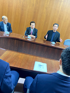 ワンリーズ和歌山 知事表敬訪問