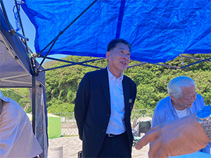 同級生とのバーベキュー